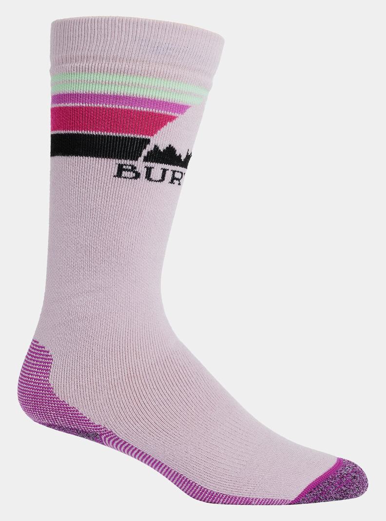 Chaussettes Burton Emblem Midweight  Violette Enfant | QXK-4800189