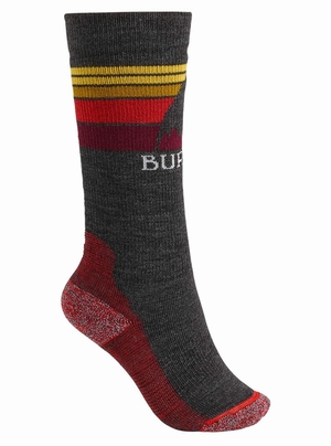 Chaussettes Burton Emblem Midweight  Noir Enfant | DBS-7825289