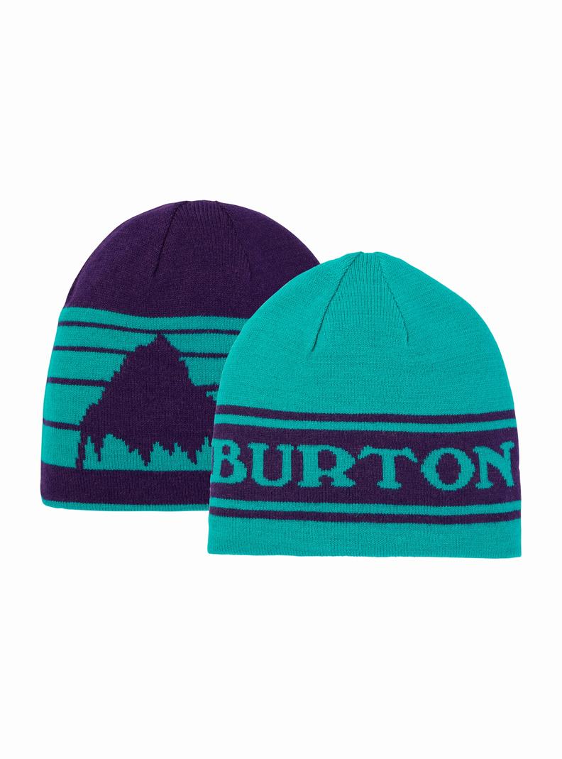 Bonnet Burton Billboard Reversible  Violette Vert Enfant | DIZ-4607452