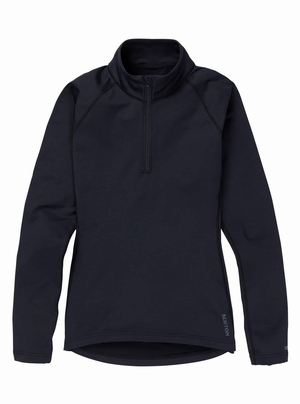 Sous-couches Burton Heavyweight X Base Layer Quarter-Zip  Noir Femme | MQN-9161706