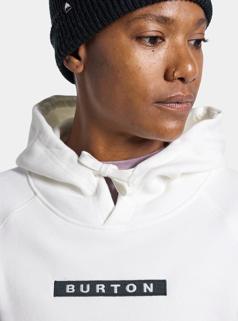 Sweat à capuche Burton Vault Pullover  Blanche Femme | LCF-5331266