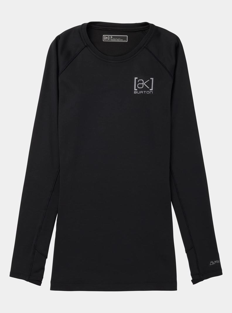 Sous-couches Burton [ak] Helium Power Grid Crewneck  Noir Femme | VWB-3435370