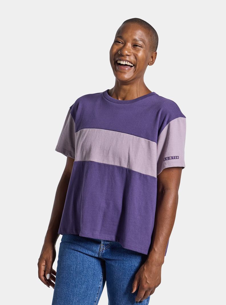 T-shirts Burton Lowball Corta Sleeve  Violette Femme | BPD-7635141