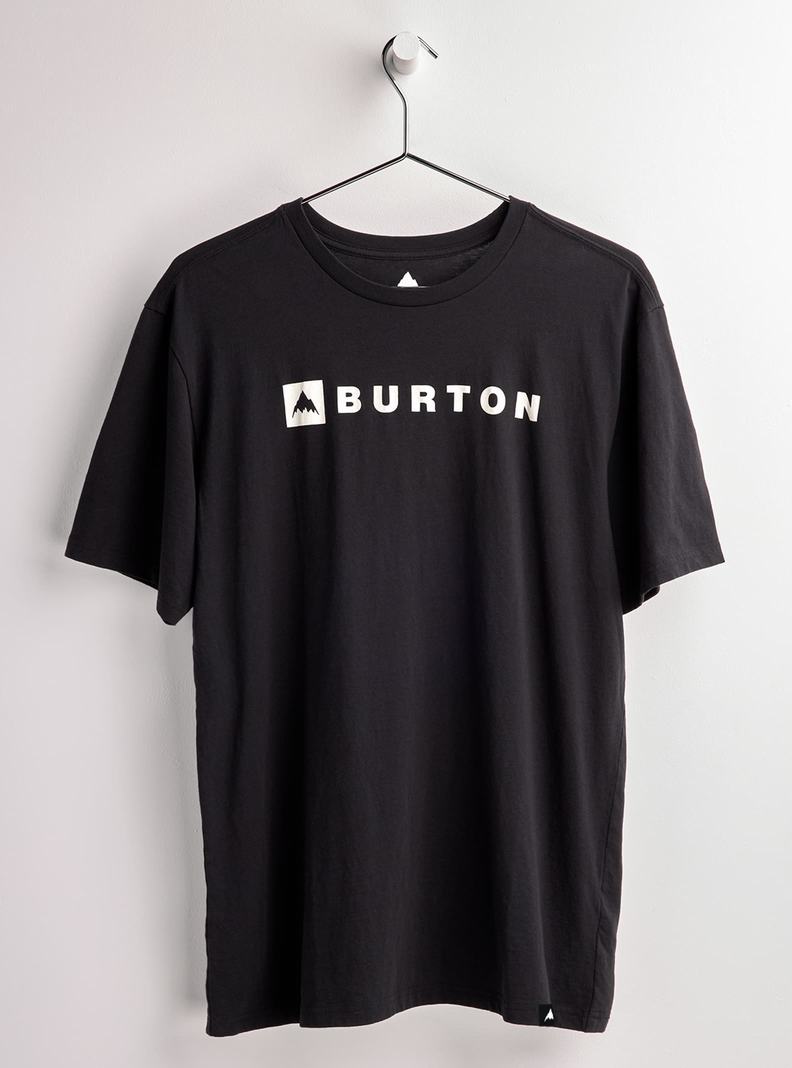 T-shirts Burton Horizontal Mountain Corta Sleeve  Noir Femme | MLP-0854416