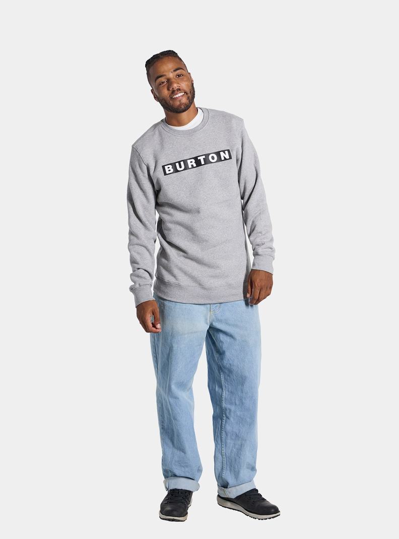 Sweats Burton Vault Crew  Grise Homme | SWZ-5899492