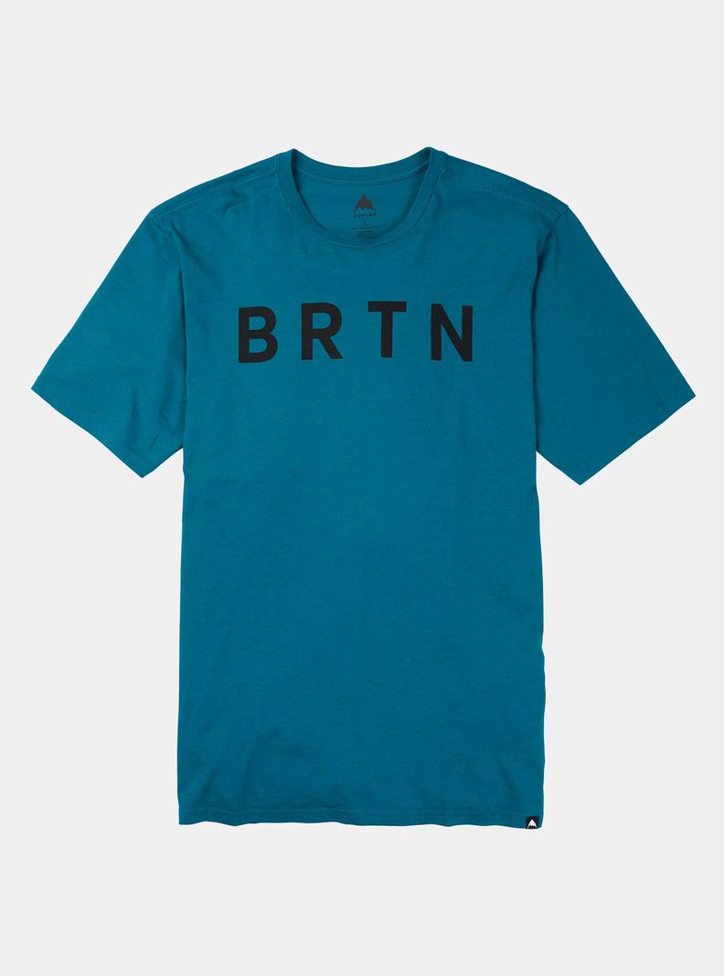 T-shirts Burton BRTN Corta Sleeve  Bleu Femme | UYY-8733851