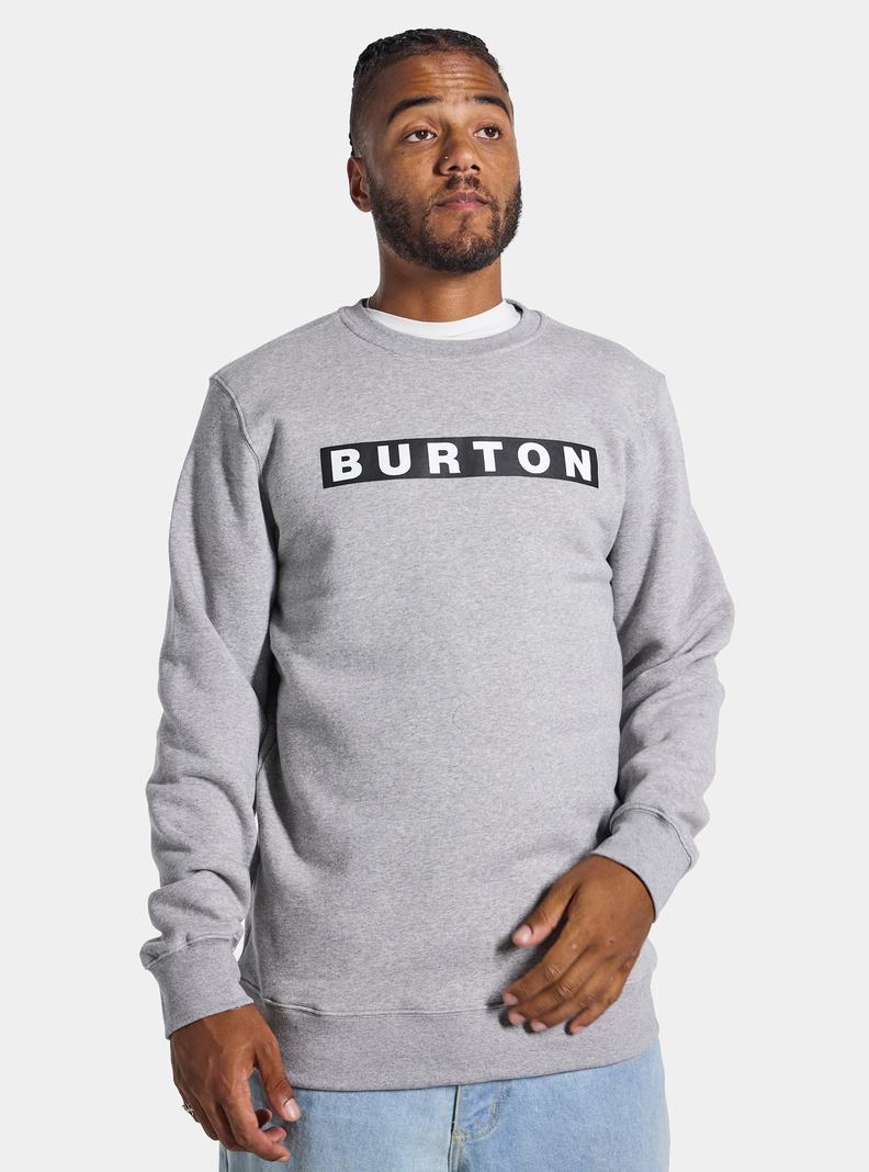 Sweats Burton Vault Crew  Grise Homme | SWZ-5899492