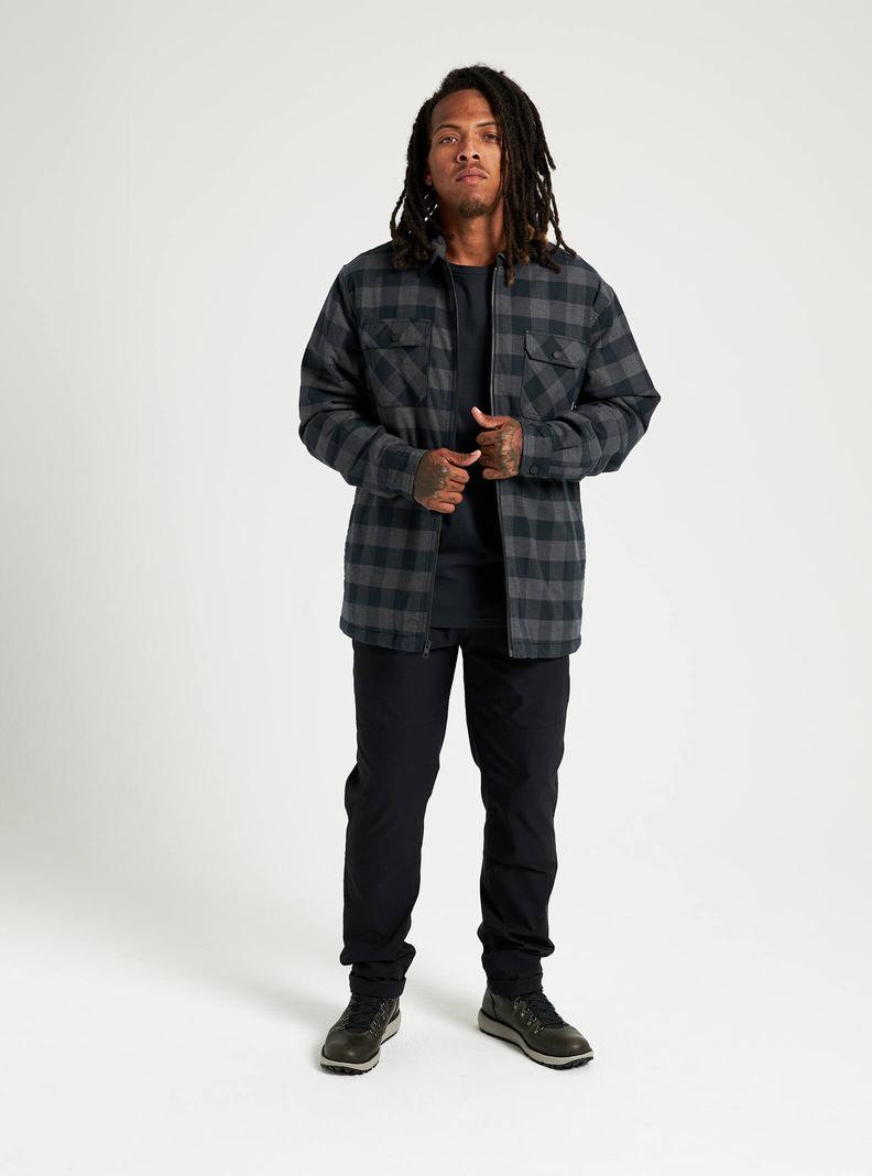 Chemise Burton Brighton Insulated Flannel  Noir Homme | JBX-0685066