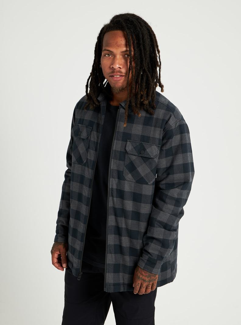 Chemise Burton Brighton Insulated Flannel  Noir Homme | JBX-0685066