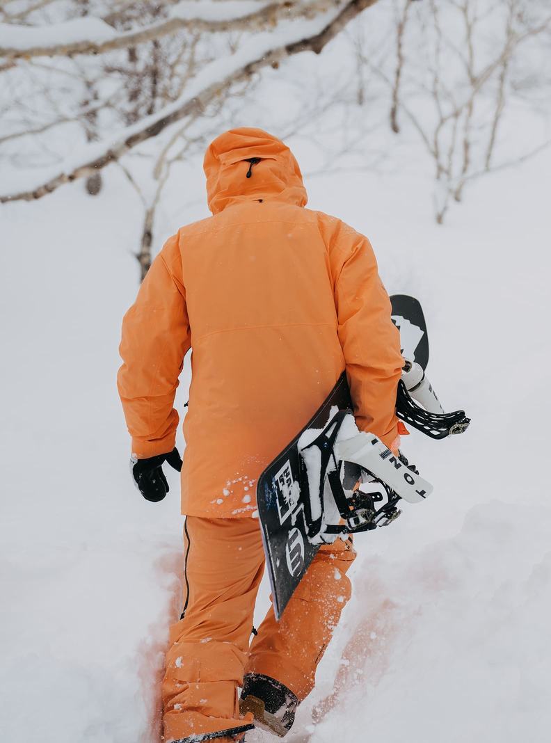 Veste Snowboard Burton [ak] Cyclic GORE?TEX 2L  Orange Noir Homme | WPU-7437444