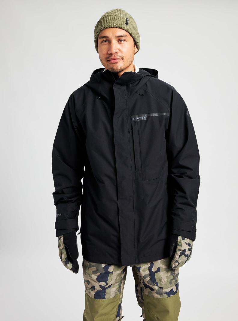 Veste Snowboard Burton Powline GORE-TEX 2L  Noir Homme | UXF-3741460