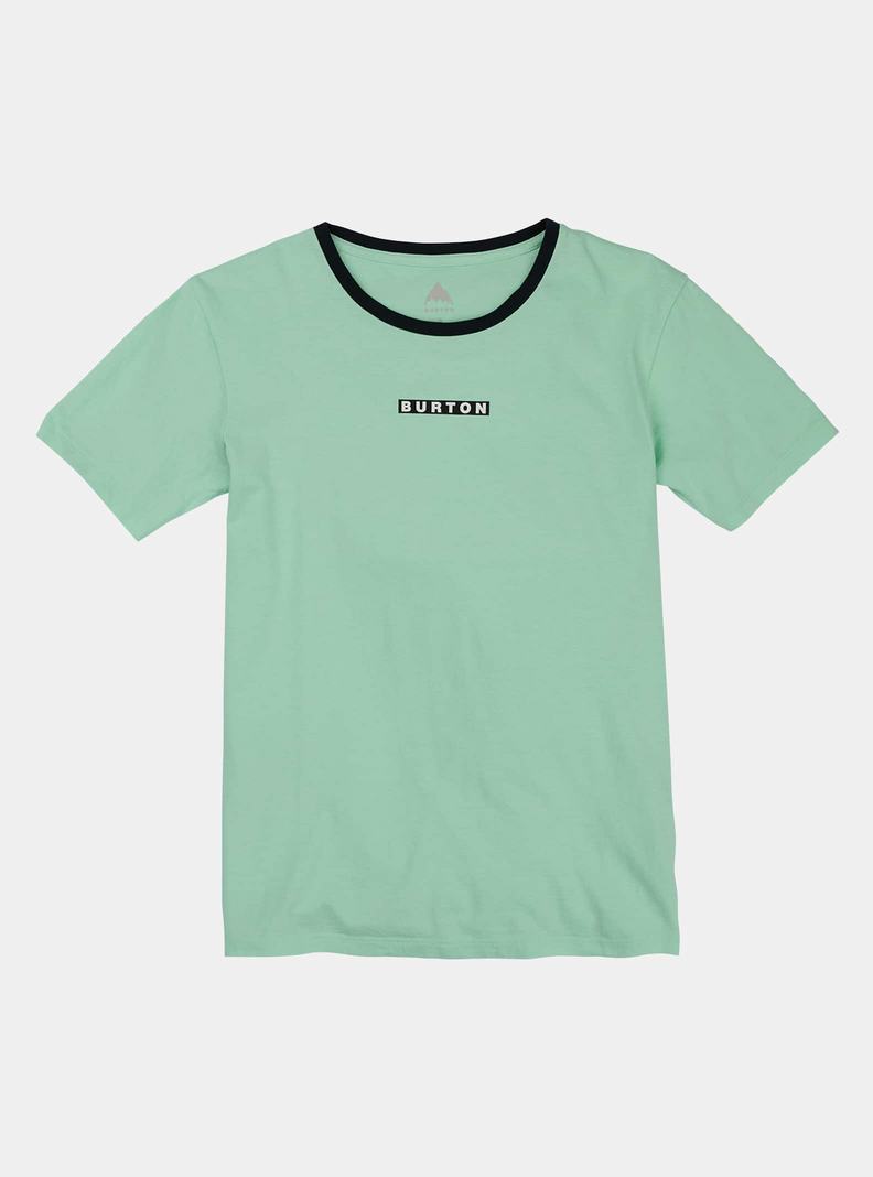 T-shirts Burton Vault Corta Sleeve  Vert Femme | UED-7347701