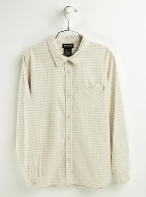 Chemise Burton Grace Long Sleeve Flannel  Beige Femme | IWV-4442665