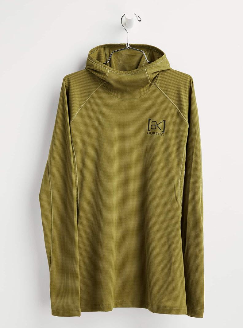 Sweat à capuche Burton [ak] System  Vert Olive Femme | IJV-2375825