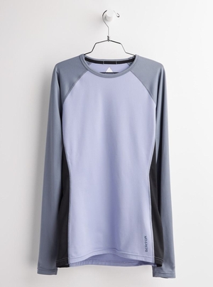 Sous-couches Burton Midweight X Base Layer Crew  Grise Violette Femme | RNS-2620731