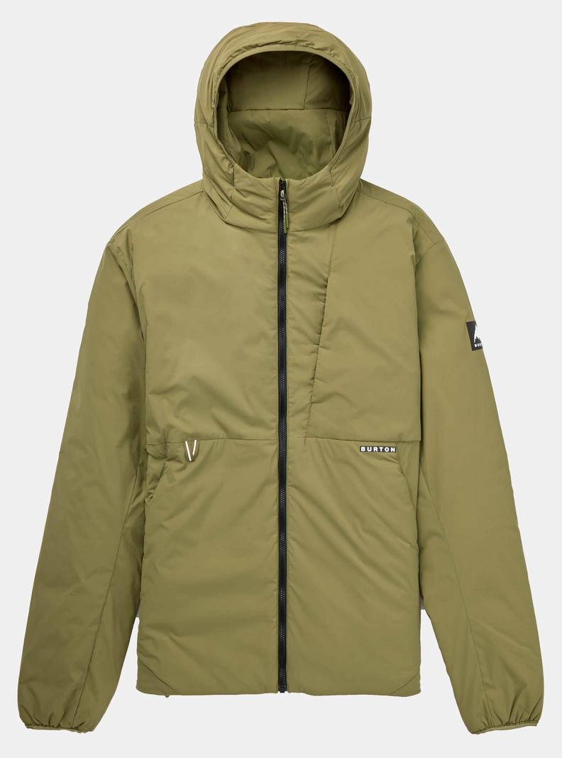 Veste Snowboard Burton Multipath Encapuchonné Insulated  Vert Olive Homme | JVC-6950584