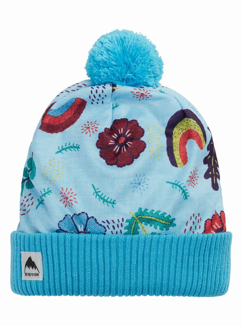 Bonnet Burton Printed Pom  Rouge Enfant | PNN-5417074