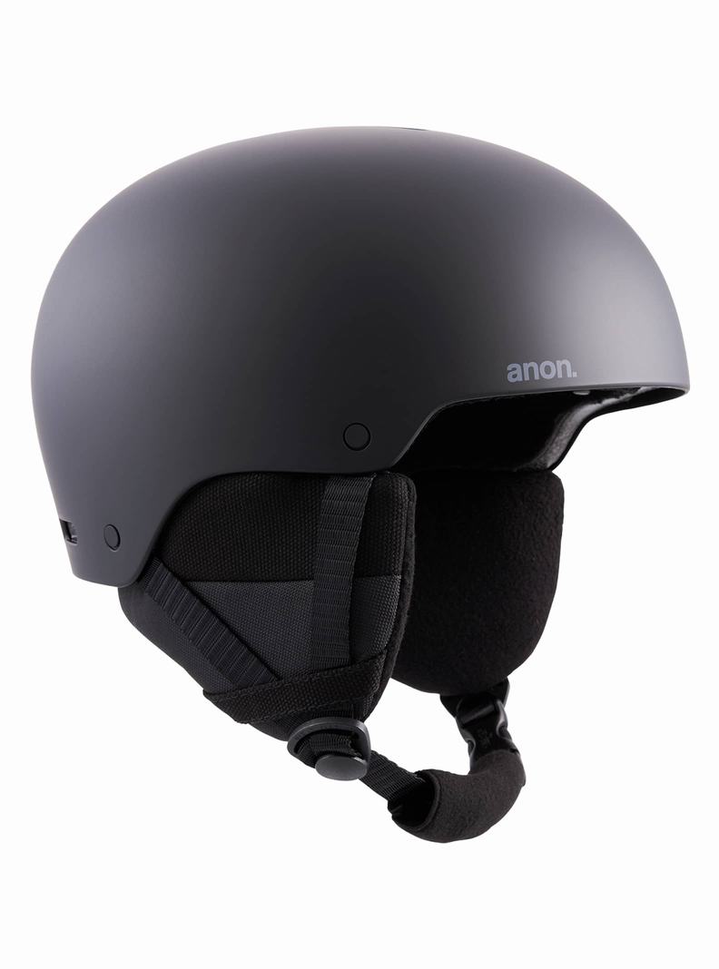 Casque Snowboard Burton Anon Raider 3 Round Fit  Noir Homme | OKO-4402221