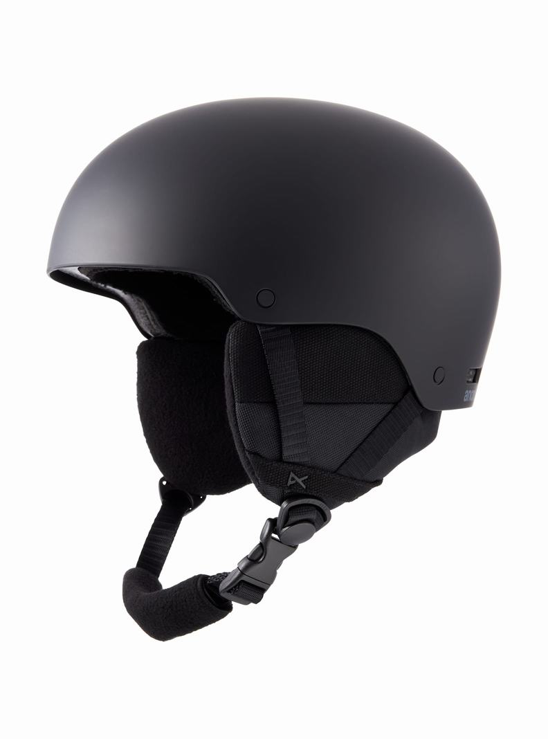 Casque Snowboard Burton Anon Raider 3 Round Fit  Noir Homme | OKO-4402221