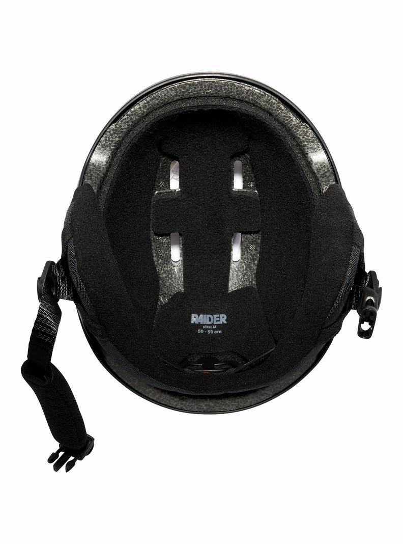 Casque Snowboard Burton Anon Raider 3 Round Fit  Noir Homme | OKO-4402221