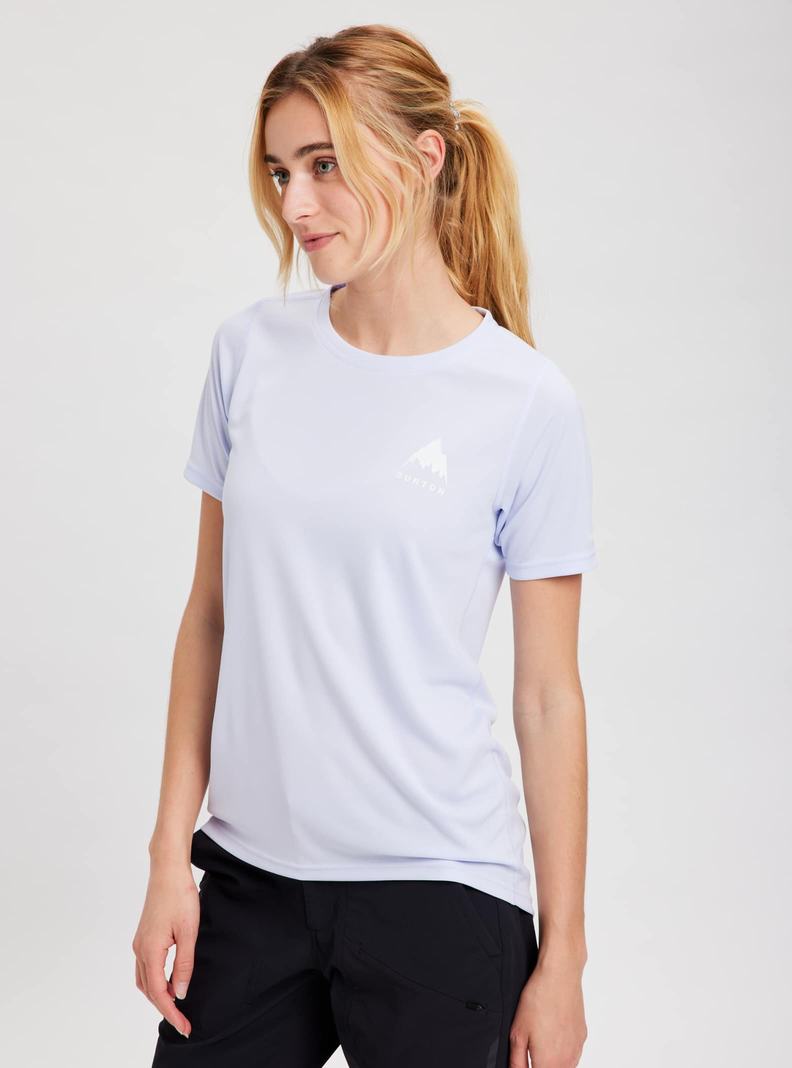 T-shirts Burton Multipath Active Corta Sleeve  Lavande Femme | VII-5181415