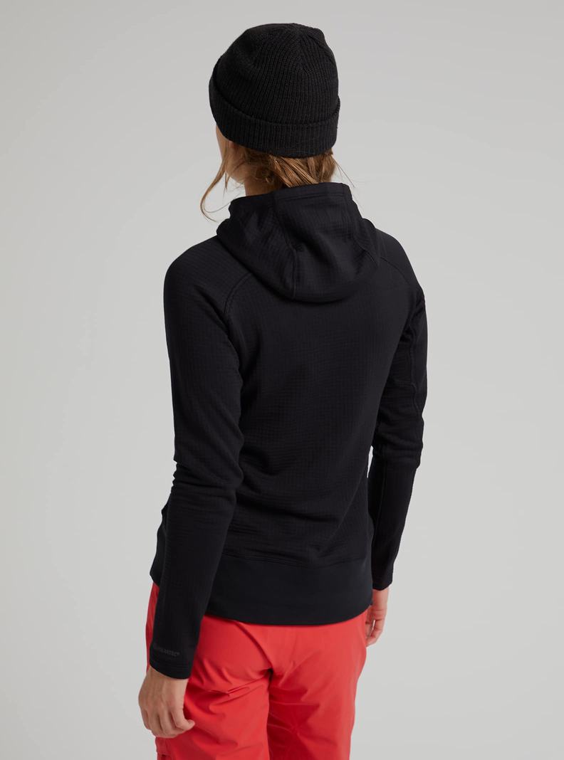 Sweats Burton [ak] Helium Power Grid Pullover Fleece  Noir Femme | XOF-0297125