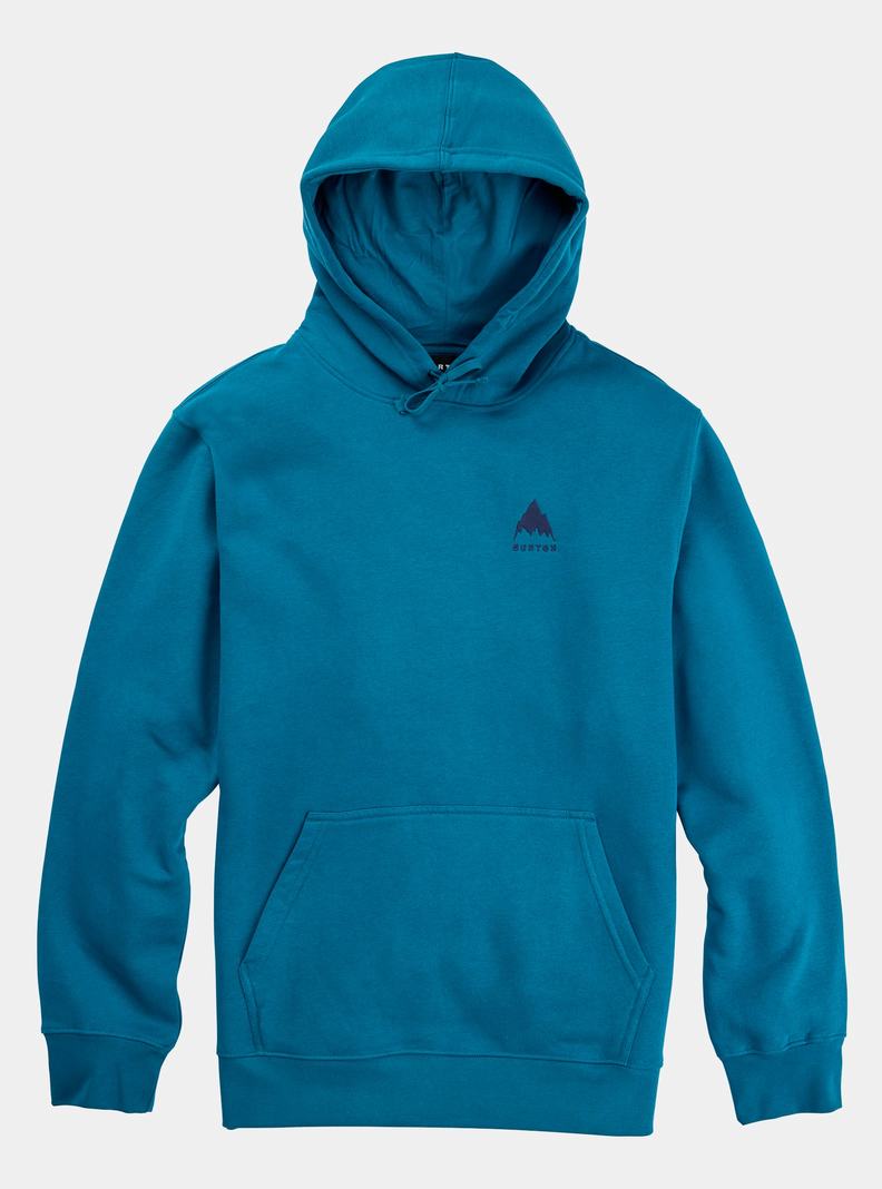 Sweat à capuche Burton Mountain Pullover  Bleu Femme | VQN-4511711