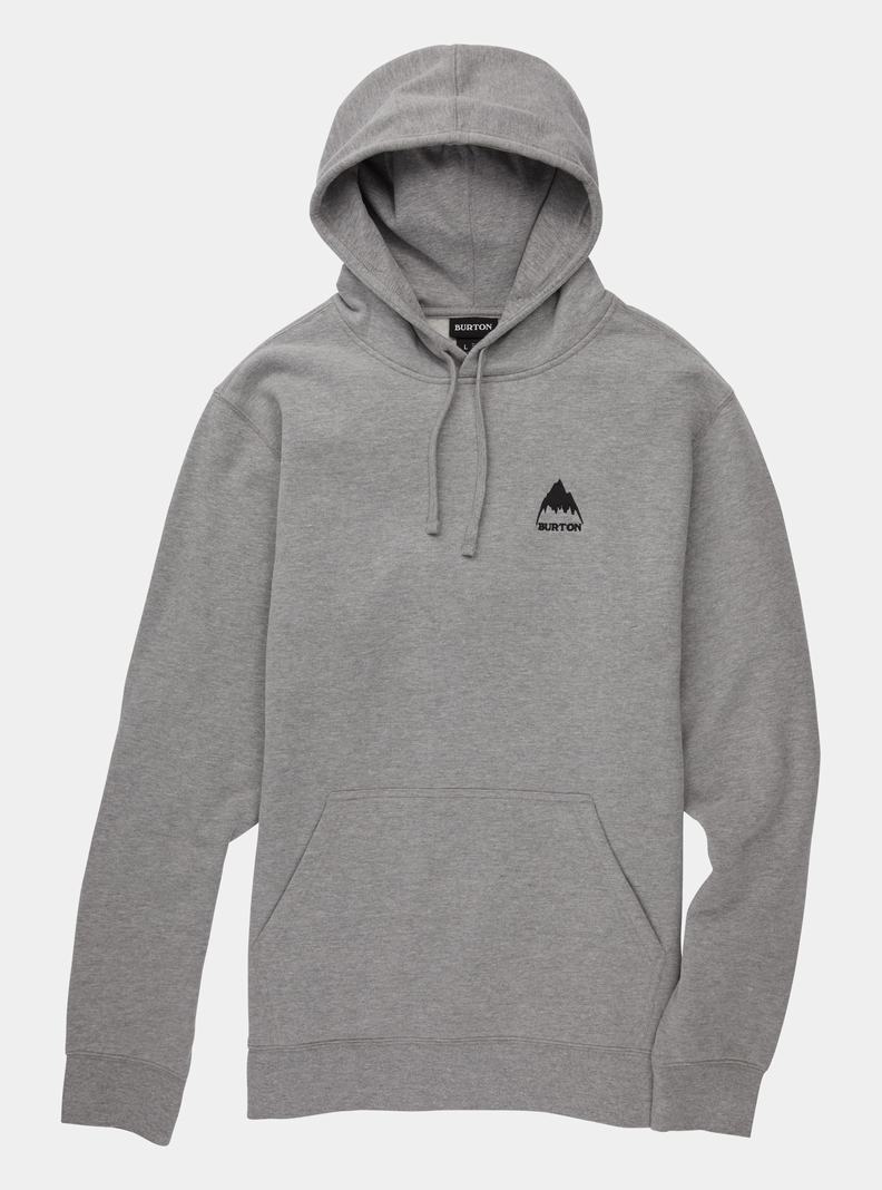 Sweat à capuche Burton Mountain Pullover  Grise Femme | OQV-0128958