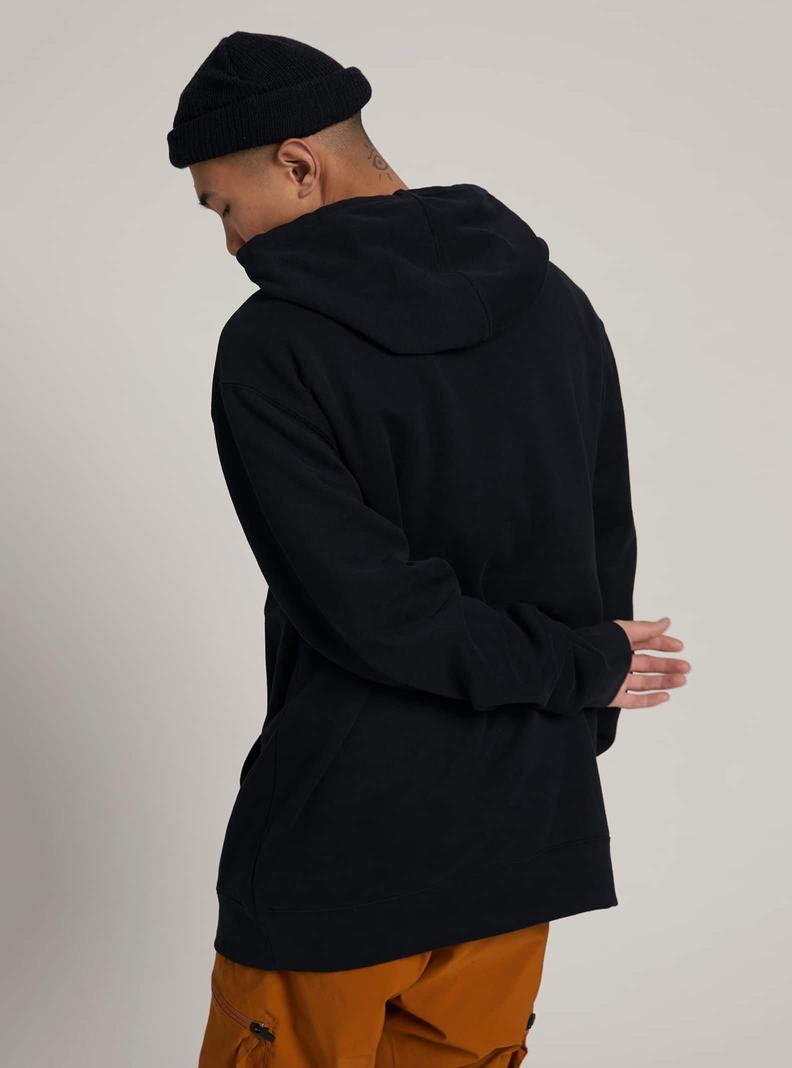 Sweat à capuche Burton Mountain Pullover  Noir Femme | LXZ-9586162