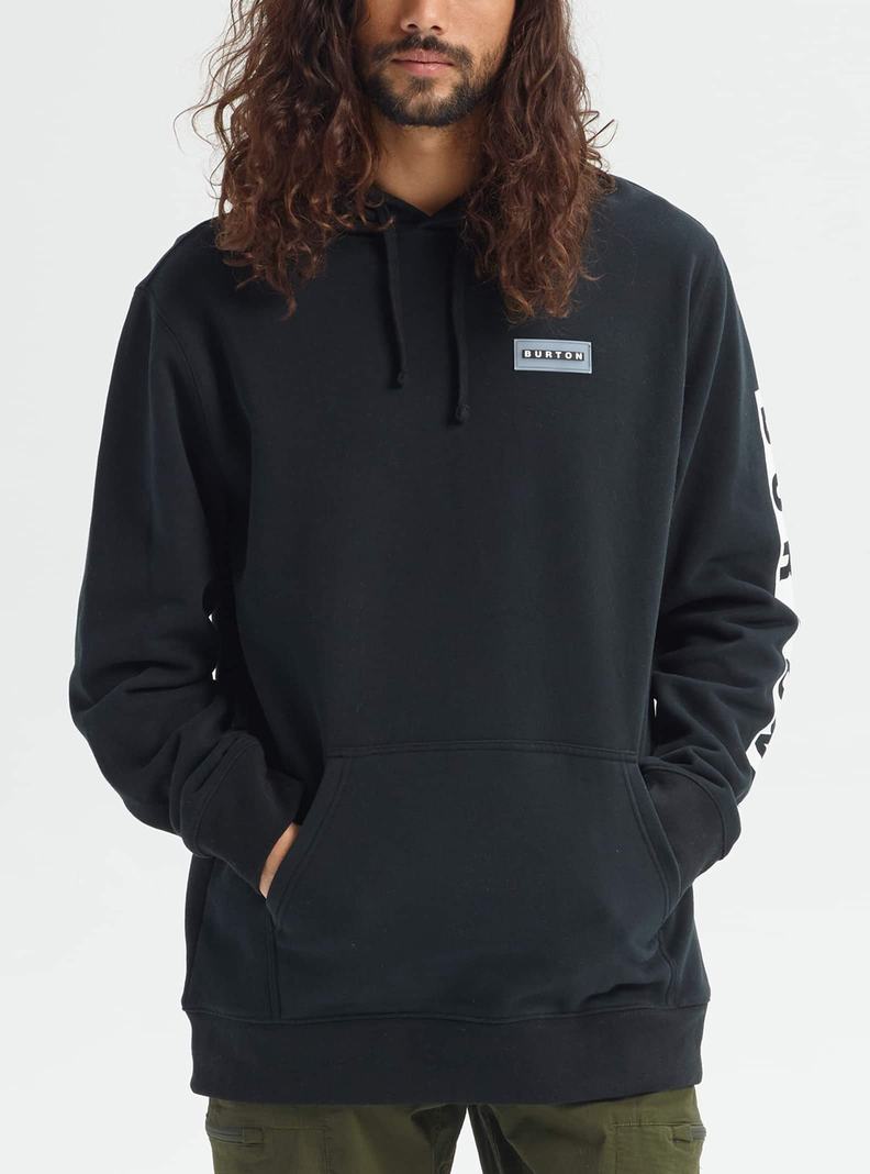 Sweat à capuche Burton Vault Pullover  Noir Femme | IRK-2985130