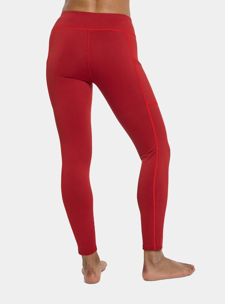 Sous-couches Burton Heavyweight X Base Layer Pants  Rouge Femme | IBQ-3413742