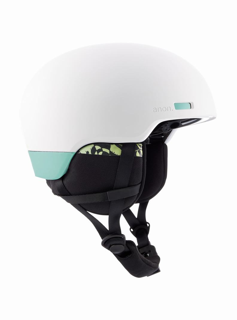 Casque Snowboard Burton Anon Windham WaveCel  Blanche Homme | NTD-4693054