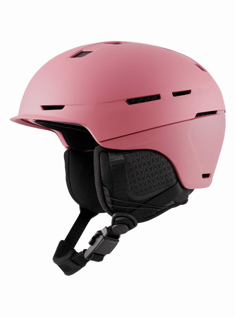 Casque Snowboard Burton Anon Merak WaveCel  Rose Homme | TJY-8310855