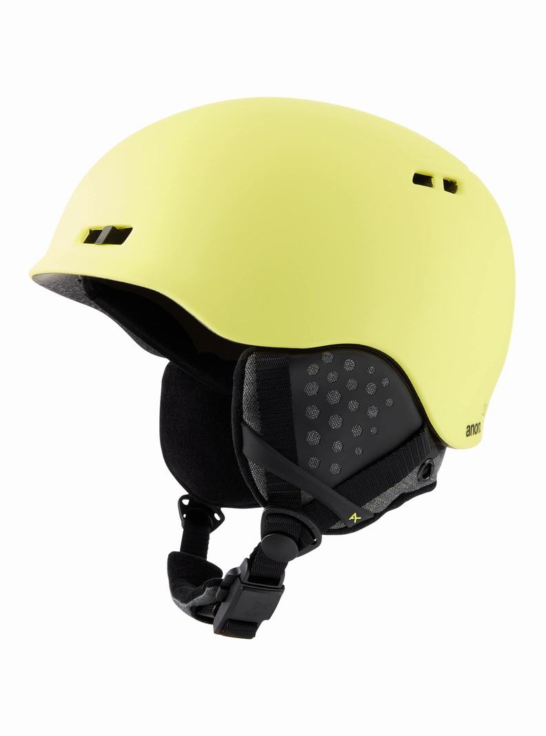 Casque Snowboard Burton Anon Rodan  Citron Homme | VSI-5980826