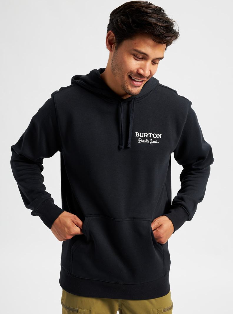 Sweat à capuche Burton Durable Goods Pullover  Noir Femme | ESB-6960705