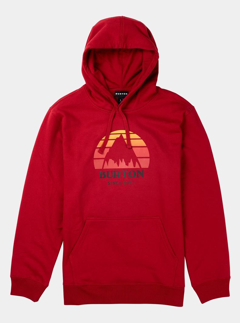 Sweat à capuche Burton Underhill Pullover  Rouge Femme | QOK-0785276