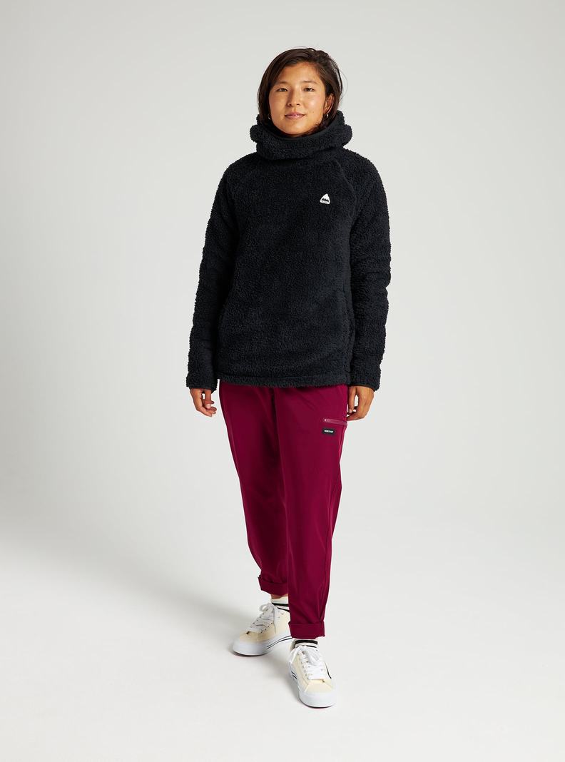 Sweats Burton Lynx Pullover Fleece  Noir Femme | QNF-6691864