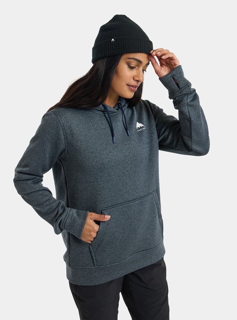 Sweats Burton Oak Pullover Hoodie  Bleu Femme | OXX-3747509