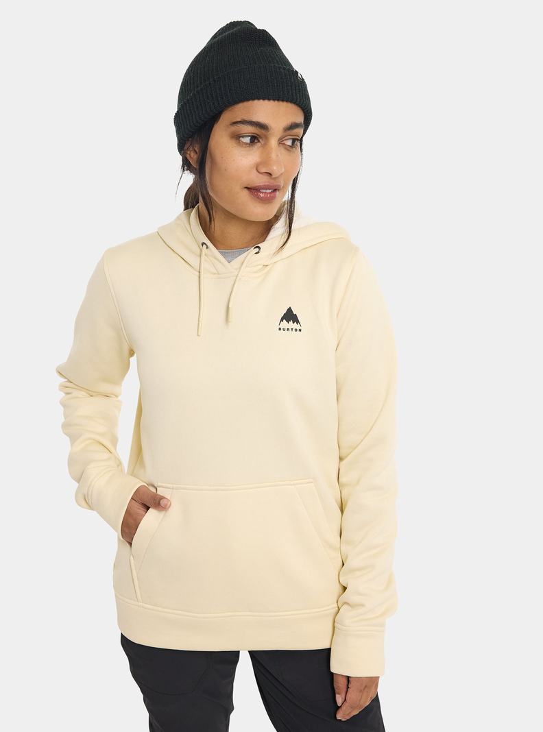 Sweats Burton Oak Pullover Hoodie  Beige Femme | VAA-8558163