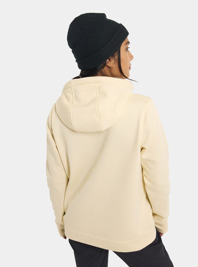 Sweats Burton Oak Pullover Hoodie  Beige Femme | VAA-8558163