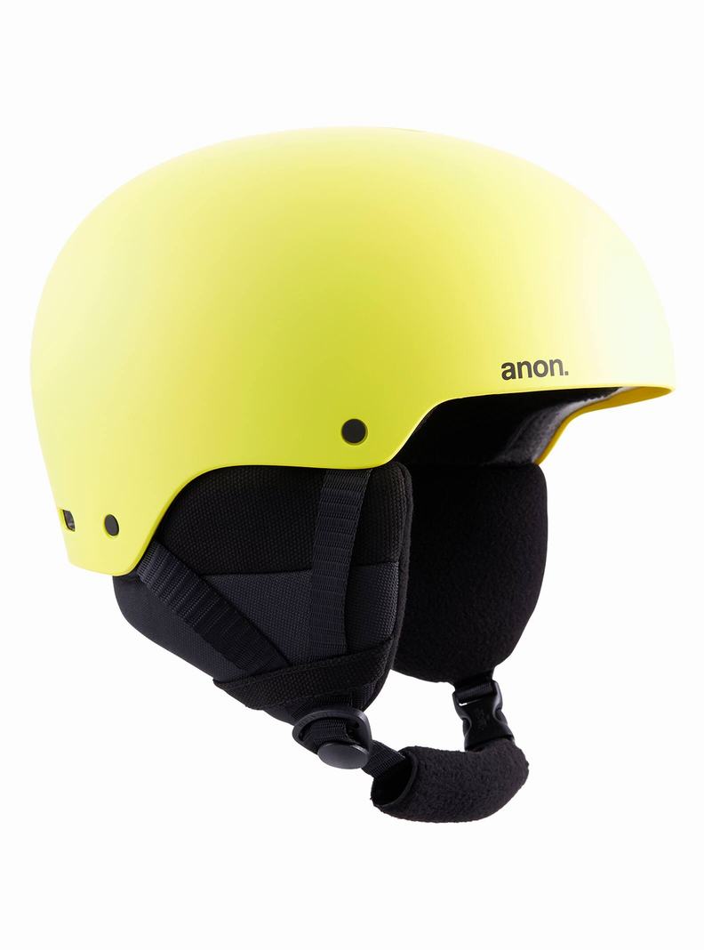 Casque Snowboard Burton Anon Raider 3  Citron Homme | QDB-1676292