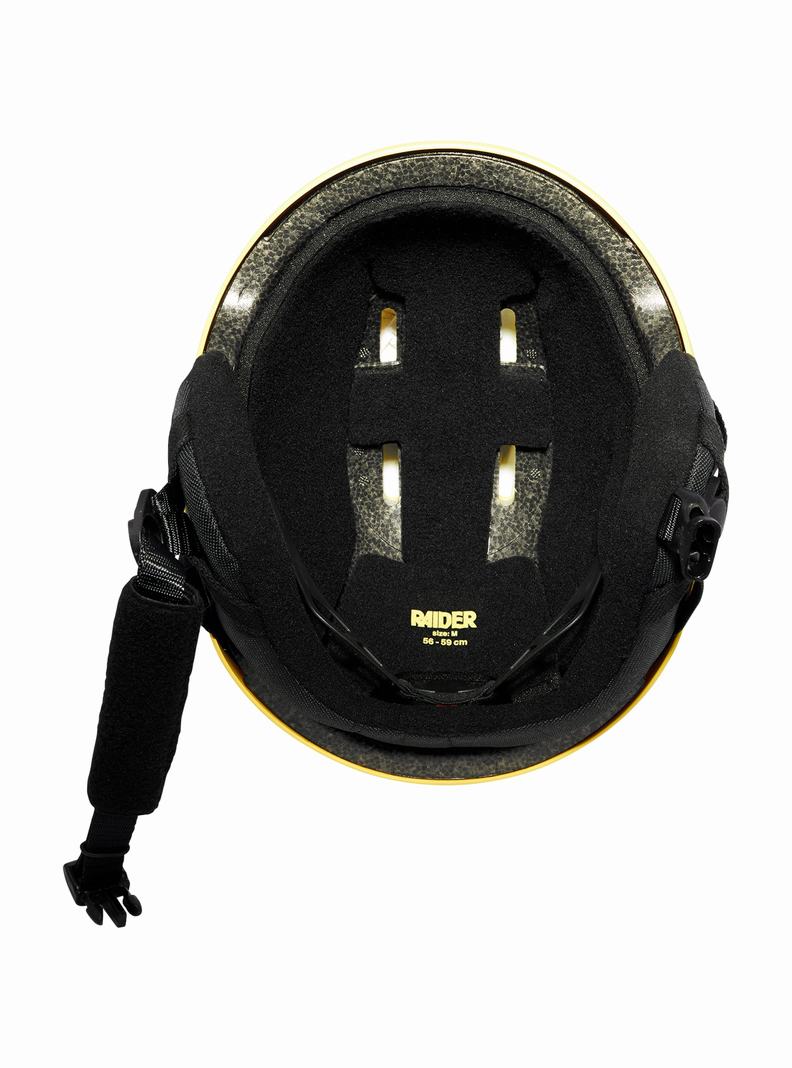 Casque Snowboard Burton Anon Raider 3  Citron Homme | QDB-1676292