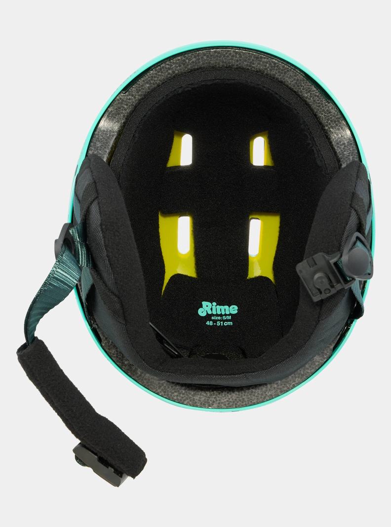 Casque Snowboard Burton Anon Rime 3  Turquoise Enfant | DFB-8725672