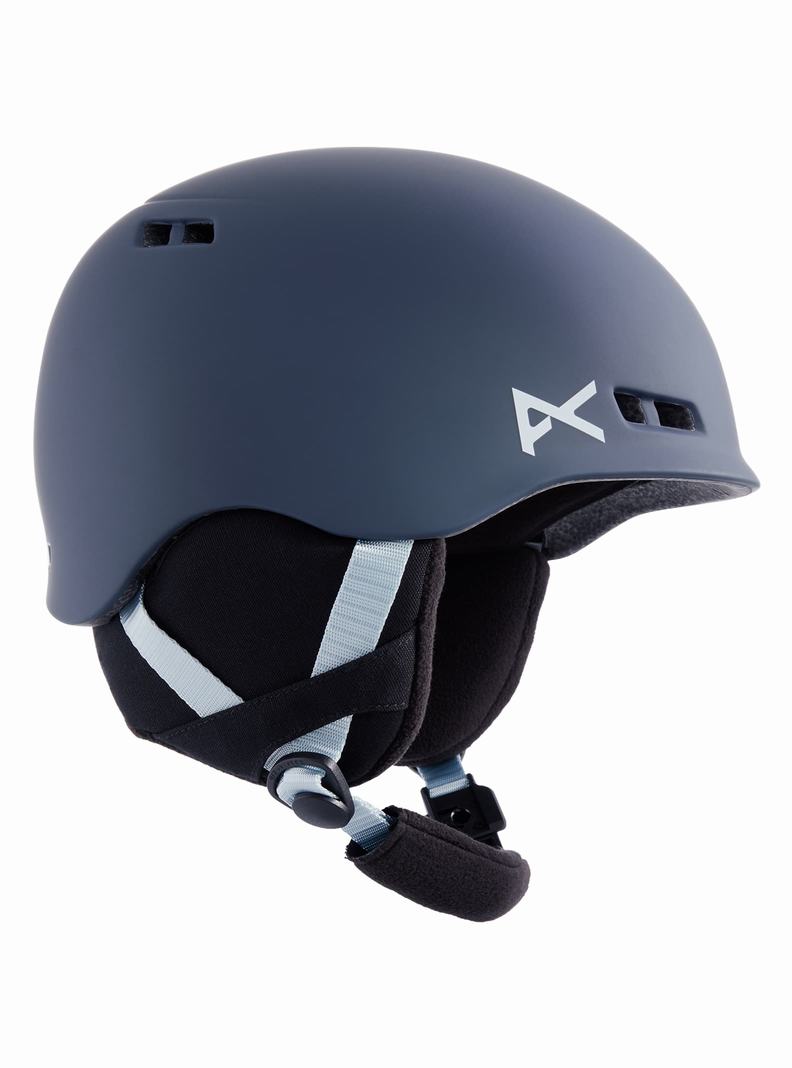 Casque Snowboard Burton Anon Burner  Bleu Marine Enfant | YVK-7526089