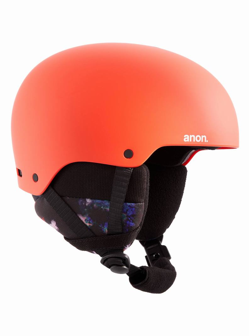 Casque Snowboard Burton Anon Rime 3  Rouge Enfant | LJF-3303837