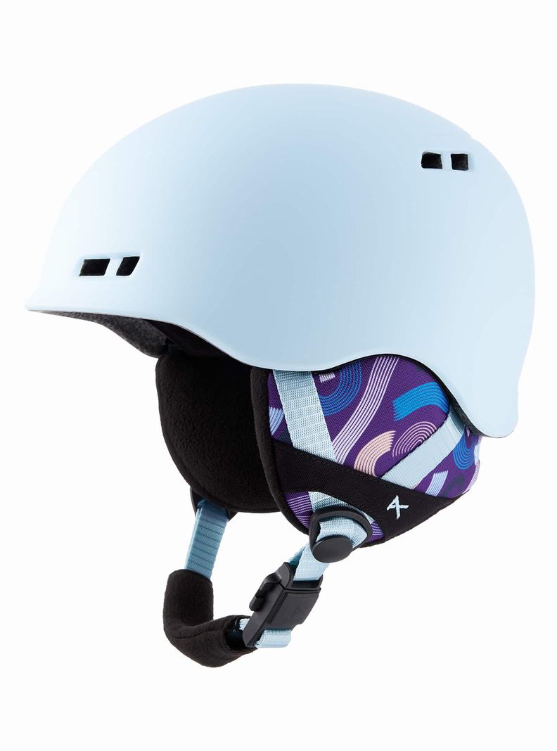 Casque Snowboard Burton Anon Burner  Bleu Enfant | RYA-9319190