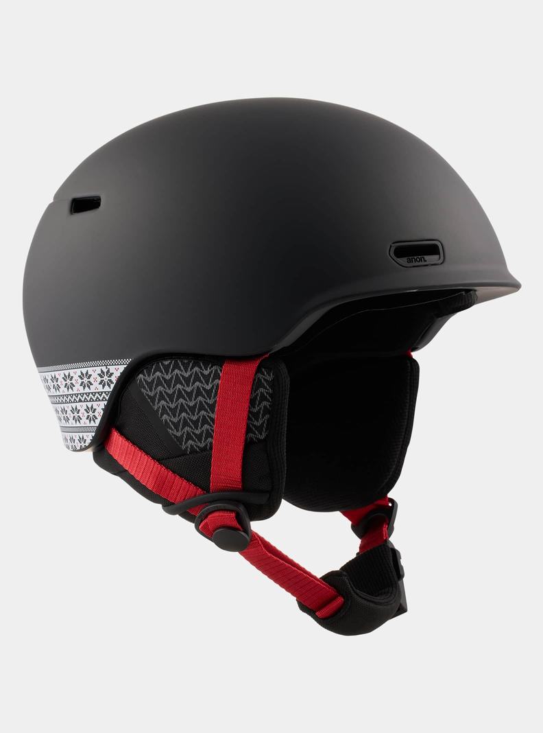 Casque Snowboard Burton Anon Oslo WaveCel  Noir Enfant | YMJ-7678072