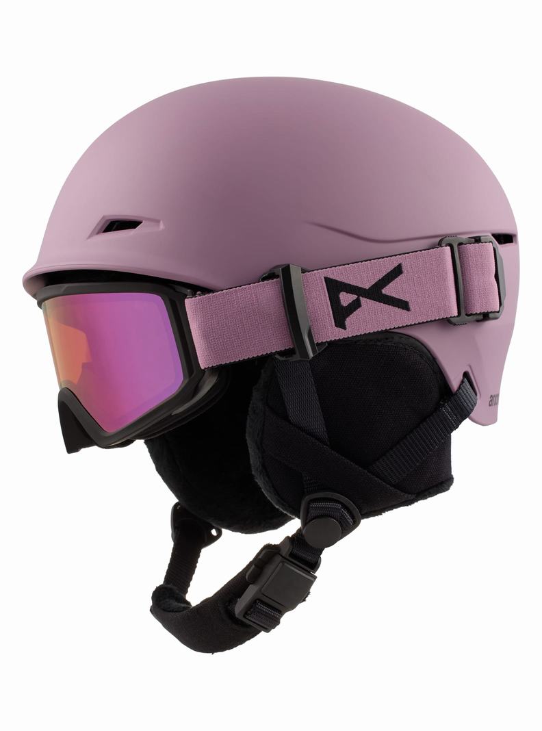 Casque Snowboard Burton Anon Define  Violette Enfant | JOP-3877794