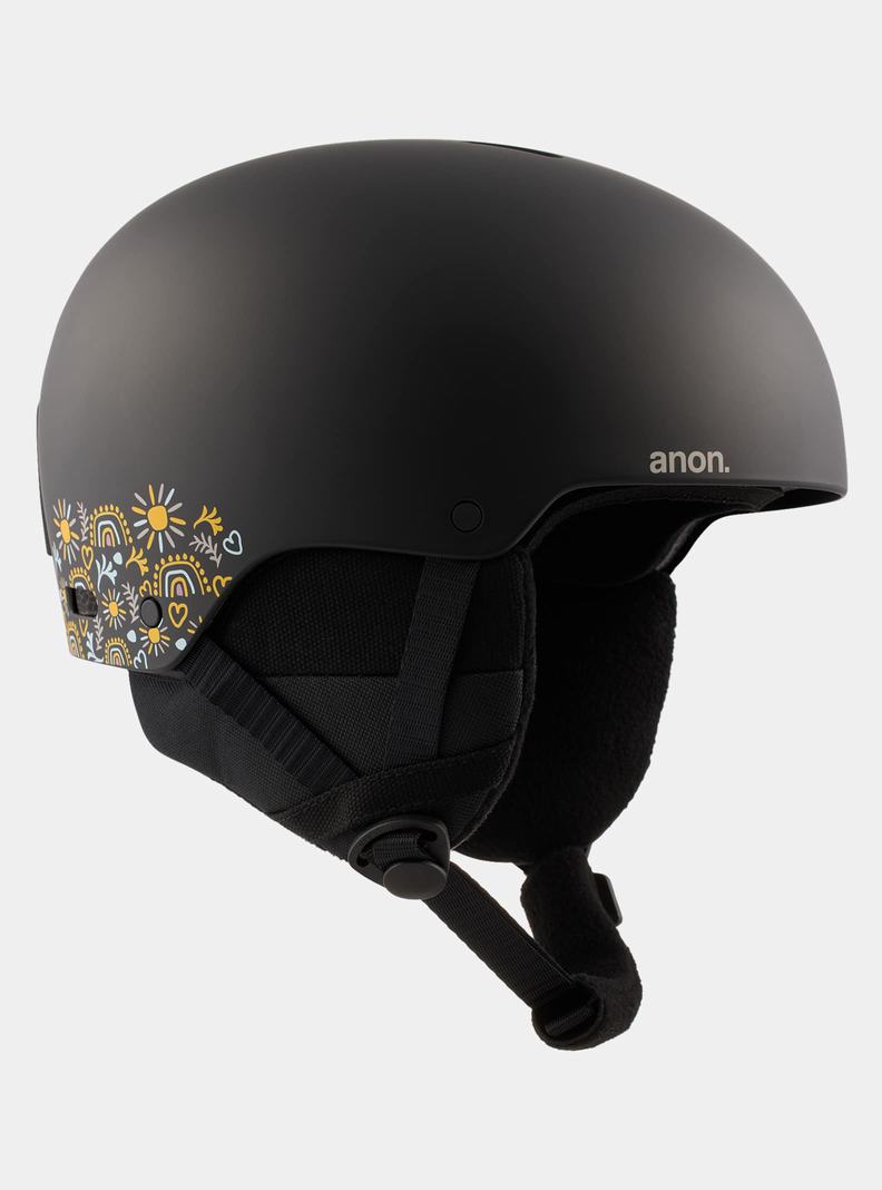 Casque Snowboard Burton Anon Rime 3  Noir Enfant | QDR-4911195