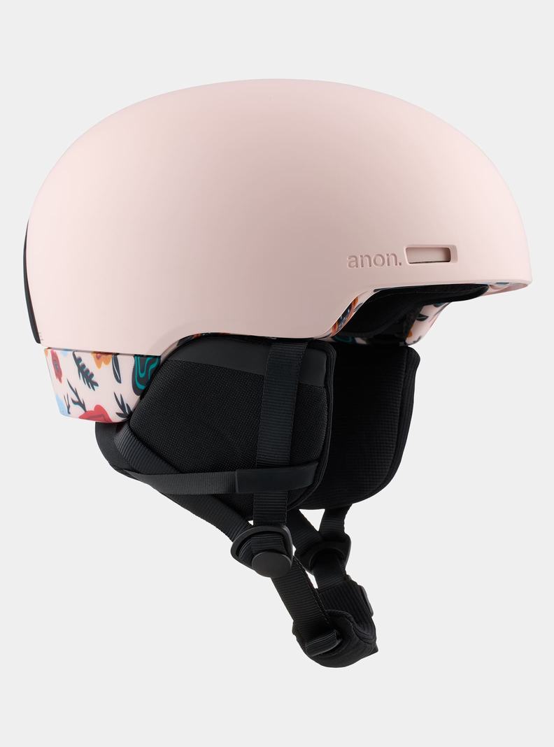 Casque Snowboard Burton Anon Windham WaveCel  Rose Enfant | XXS-4967812